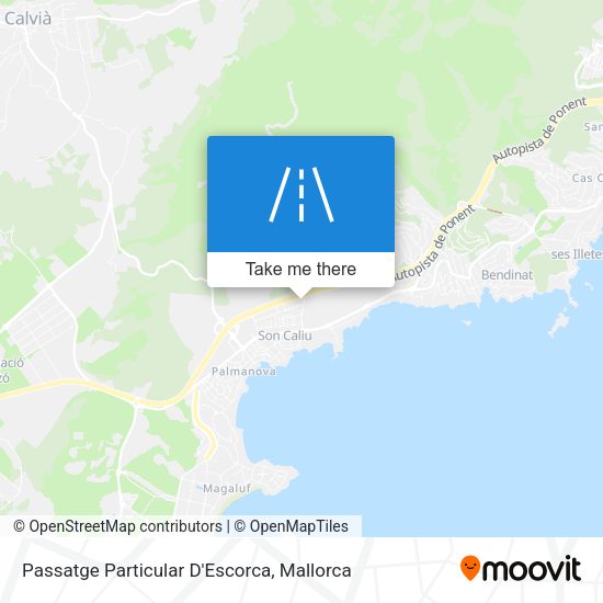 Passatge Particular D'Escorca map