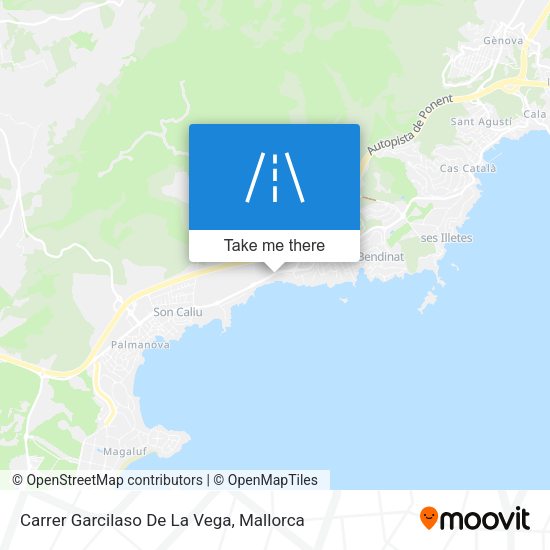 Carrer Garcilaso De La Vega map