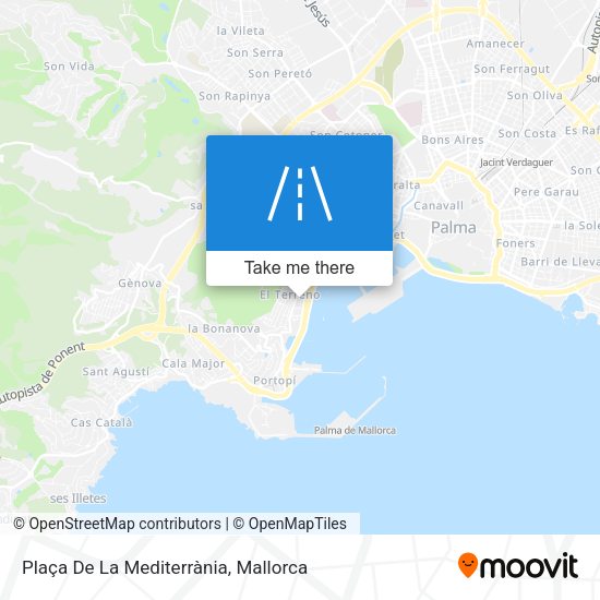 Plaça De La Mediterrània map
