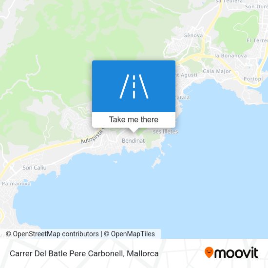 Carrer Del Batle Pere Carbonell map
