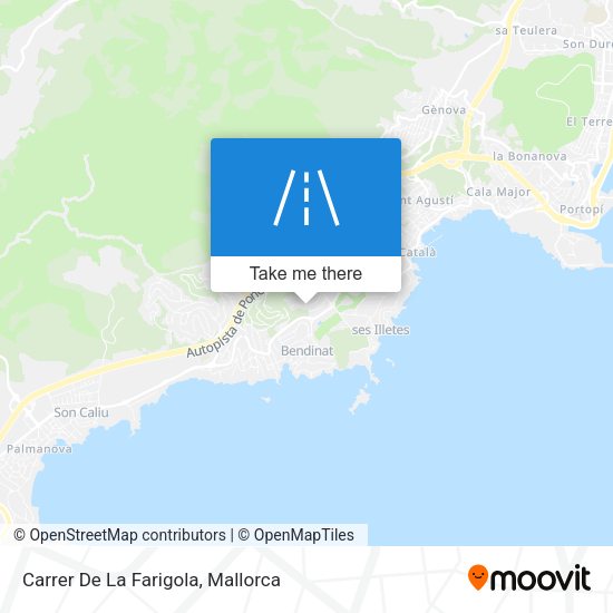 Carrer De La Farigola map