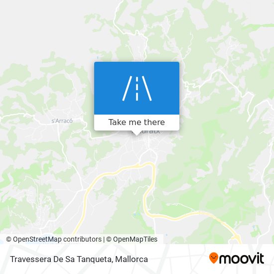 Travessera De Sa Tanqueta map