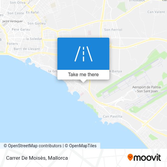 Carrer De Moisès map