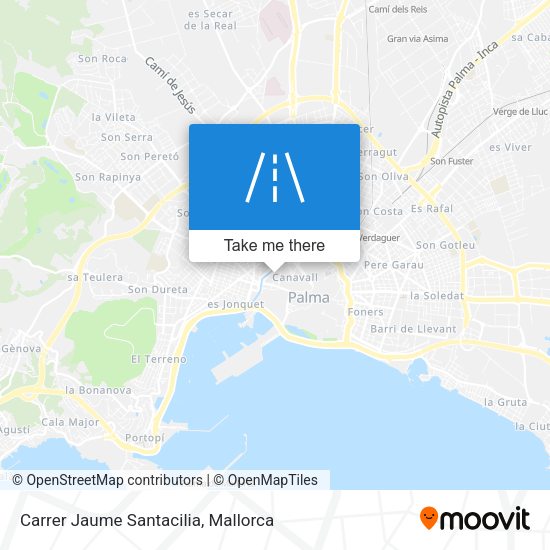 Carrer Jaume Santacilia map