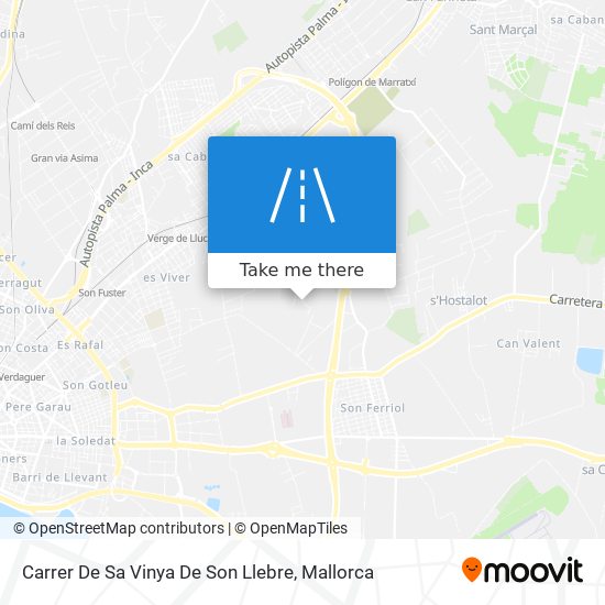 Carrer De Sa Vinya De Son Llebre map