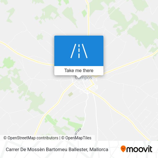 Carrer De Mossèn Bartomeu Ballester map