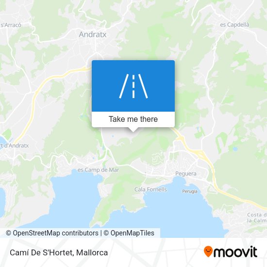 Camí De S'Hortet map