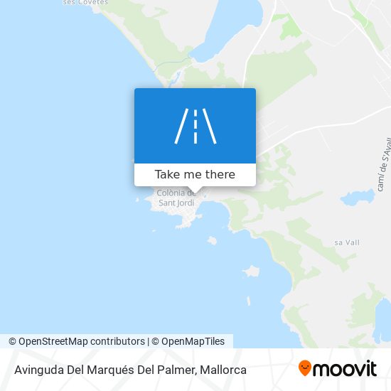 Avinguda Del Marqués Del Palmer map