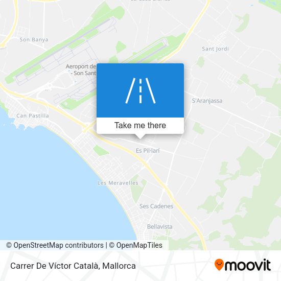 Carrer De Víctor Català map