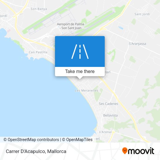 Carrer D'Acapulco map