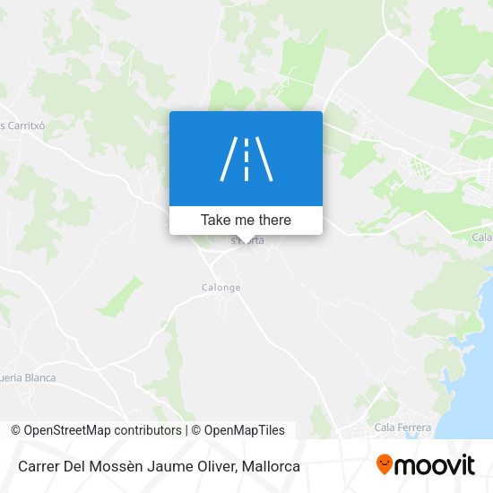 Carrer Del Mossèn Jaume Oliver map