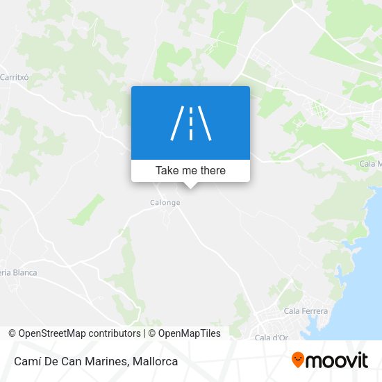 Camí De Can Marines map