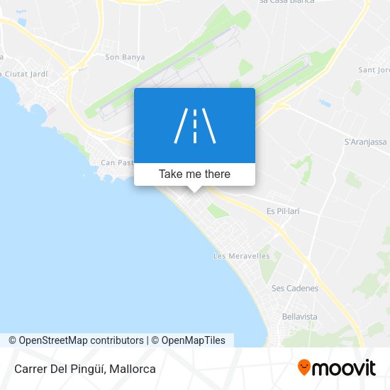 Carrer Del Pingüí map
