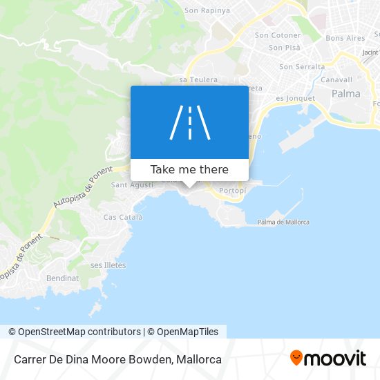 Carrer De Dina Moore Bowden map