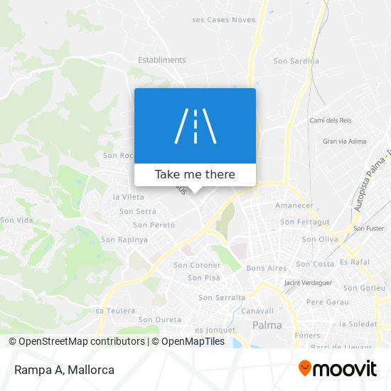 Rampa A map