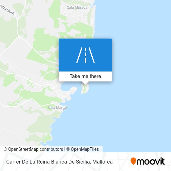 Carrer De La Reina Blanca De Sicília map