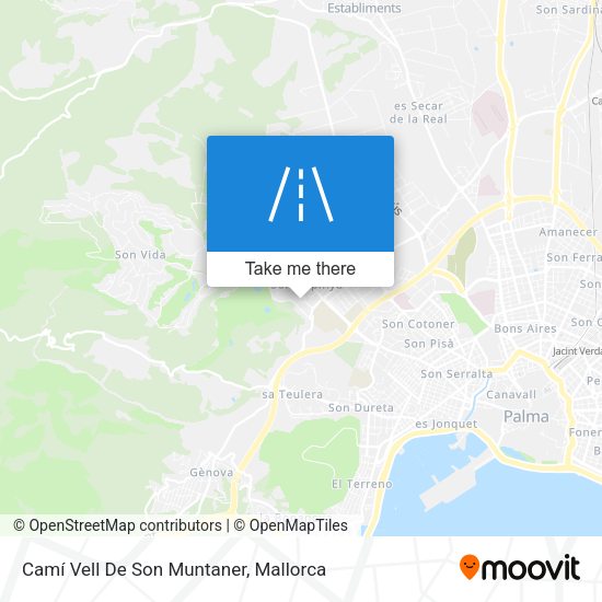 Camí Vell De Son Muntaner map