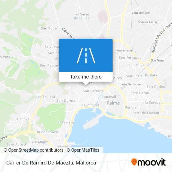 Carrer De Ramiro De Maeztu map