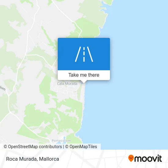 Roca Murada map