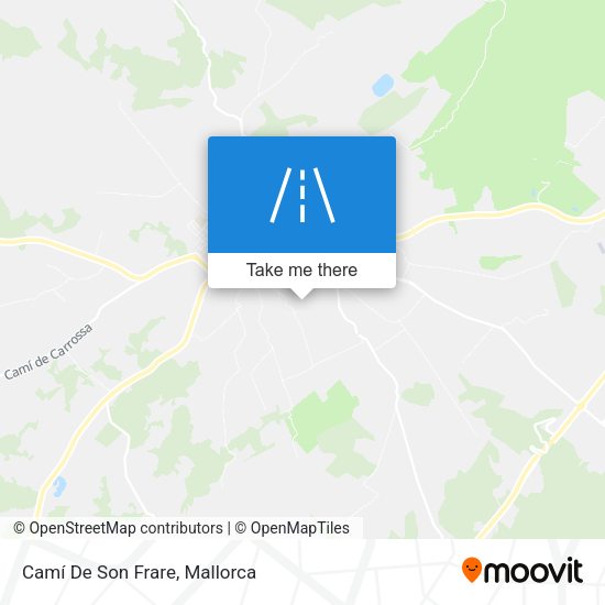 Camí De Son Frare map