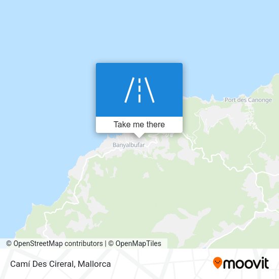 Camí Des Cireral map