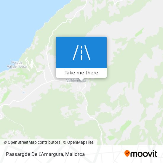 Passargde De L'Amargura map