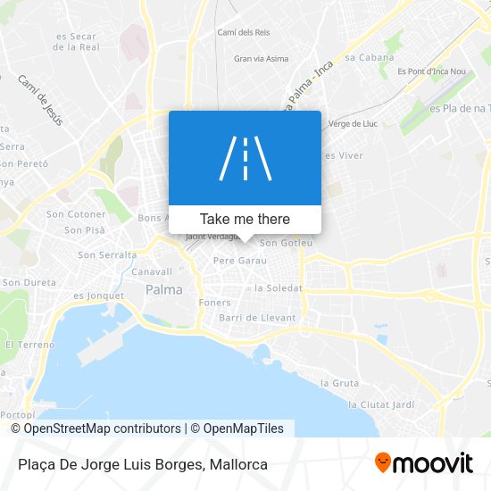 Plaça De Jorge Luis Borges map