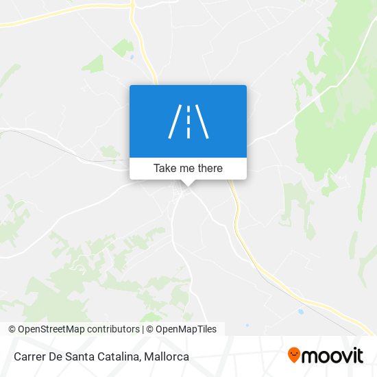 mapa Carrer De Santa Catalina