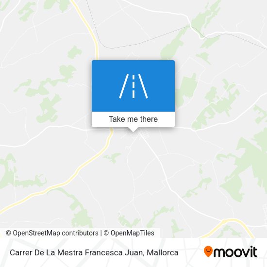 Carrer De La Mestra Francesca Juan map