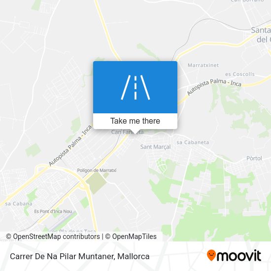Carrer De Na Pilar Muntaner map