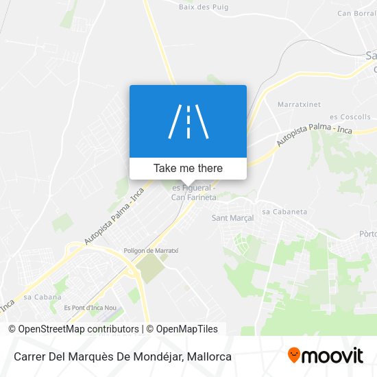 Carrer Del Marquès De Mondéjar map