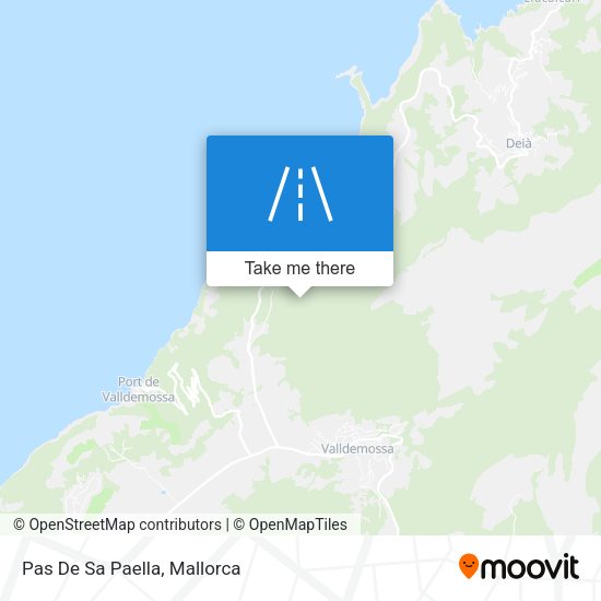 Pas De Sa Paella map