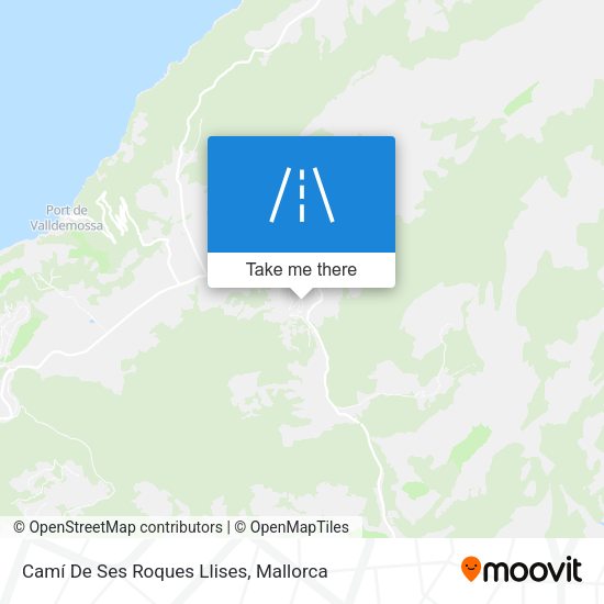 Camí De Ses Roques Llises map