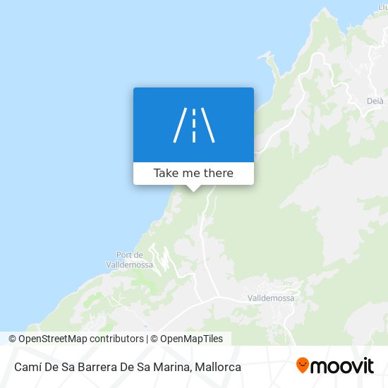 Camí De Sa Barrera De Sa Marina map