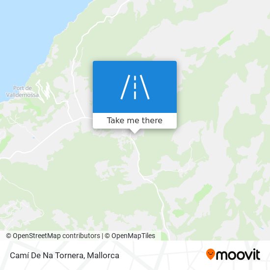 mapa Camí De Na Tornera