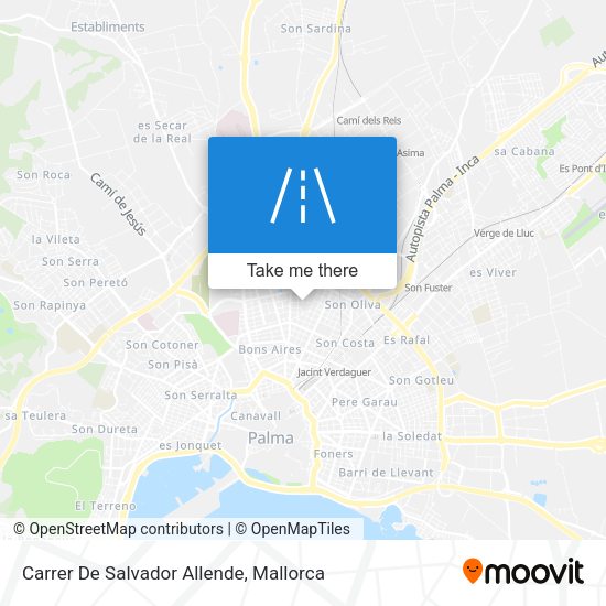 Carrer De Salvador Allende map