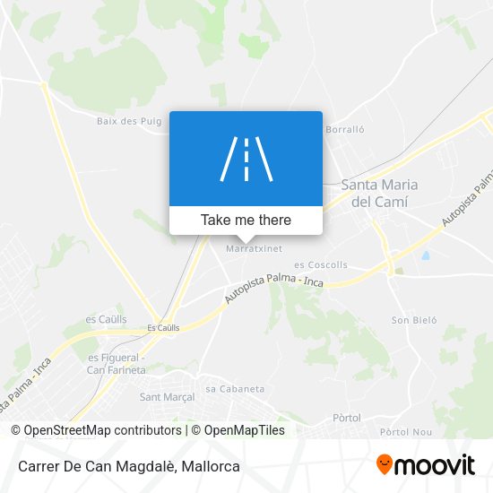 Carrer De Can Magdalè map