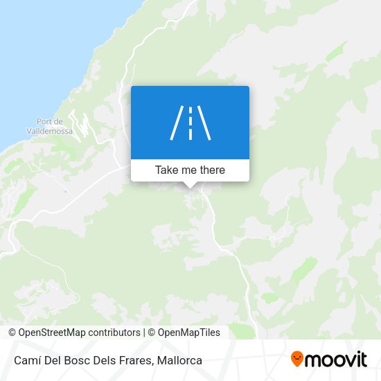 Camí Del Bosc Dels Frares map