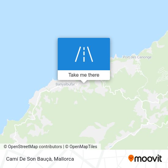 Camí De Son Bauçà map