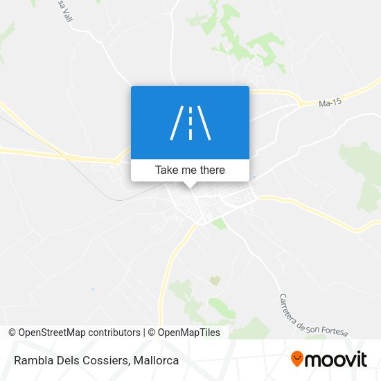 Rambla Dels Cossiers map