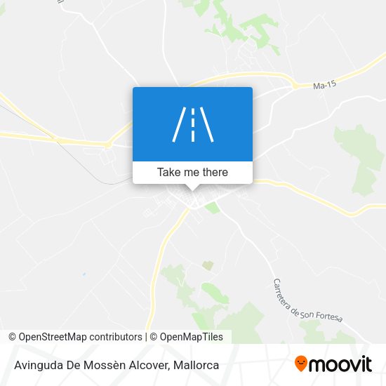 Avinguda De Mossèn Alcover map