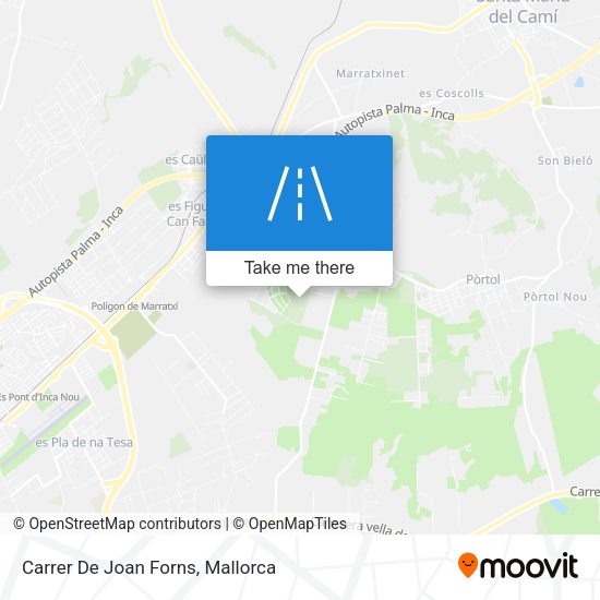 Carrer De Joan Forns map