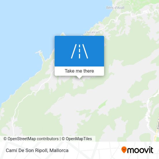 Camí De Son Ripoll map