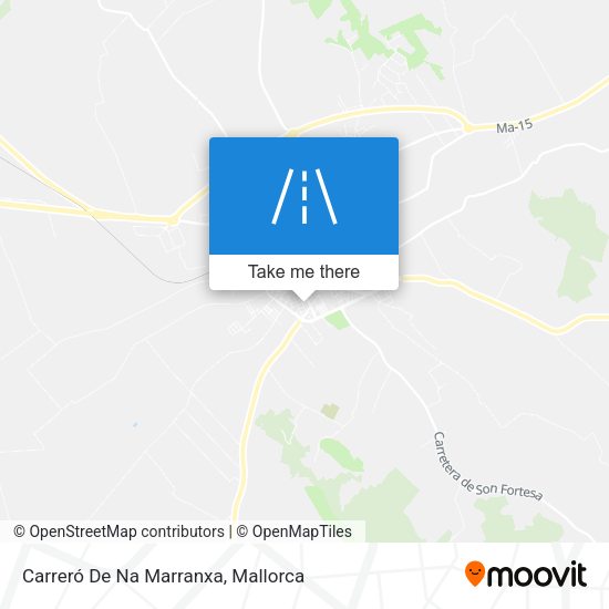 Carreró De Na Marranxa map