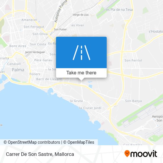 Carrer De Son Sastre map