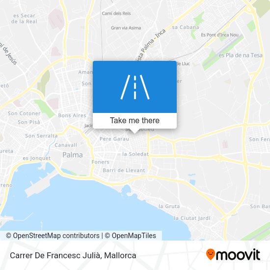Carrer De Francesc Julià map