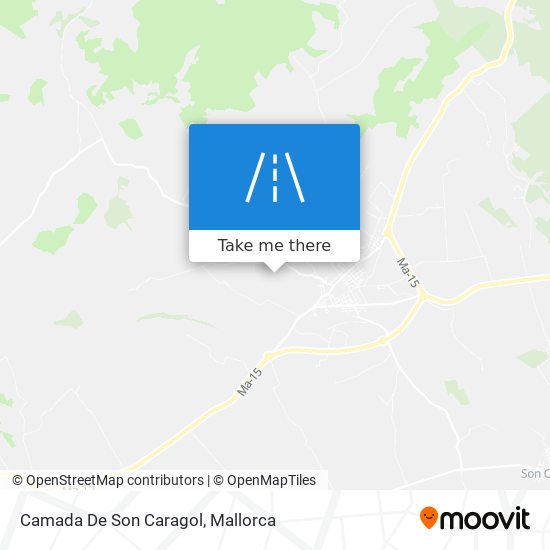 mapa Camada De Son Caragol