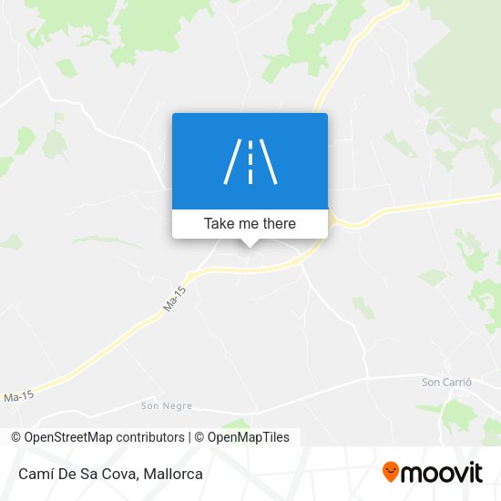 Camí De Sa Cova map
