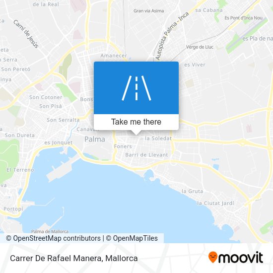 Carrer De Rafael Manera map
