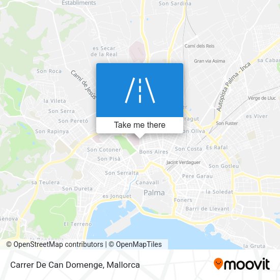 Carrer De Can Domenge map